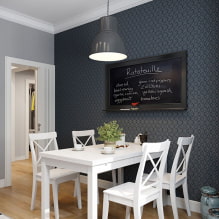 Wallpaper for the kitchen: tips for choosing, photos and design ideas-4