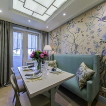 Wallpaper for the kitchen: tips for choosing, photos and design ideas-6