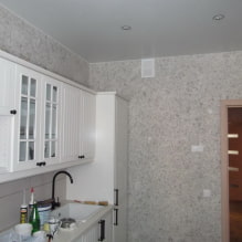 Features of kitchen design with liquid wallpaper-1