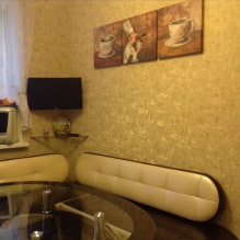 Features of kitchen design with liquid wallpaper-4