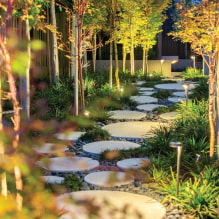 How beautiful to arrange garden paths for a summer residence? -0
