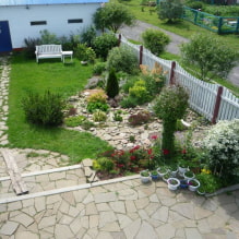 Landscaping of a summer cottage on 6 ares-4