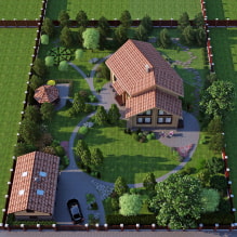 How to properly plan a summer cottage? -5