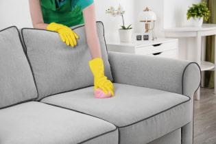 How to clean stains on a sofa?