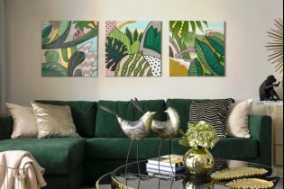 How to hang a modular painting correctly?