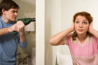 What cannot be repaired in an apartment so as not to receive a fine