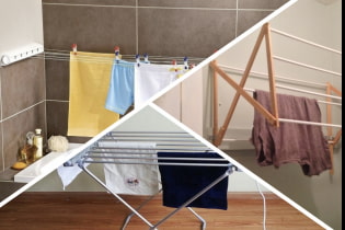 10 examples of drying clothes in an apartment without a balcony