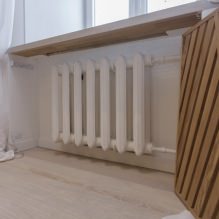 How to hide radiators and heating pipes: 15 discreet camouflage solutions-8