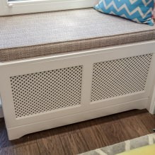 How to hide radiators and heating pipes: 15 discreet camouflage solutions-14