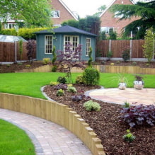 Registration of landscape design of a summer cottage-5