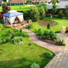 Registration of landscape design of a summer cottage-6