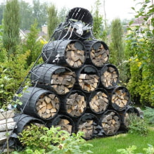 How to build a woodshed for a summer residence - step by step instructions and ideas for inspiration-6