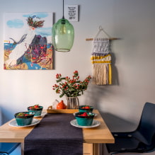 13 wall decoration ideas near the dining table-4