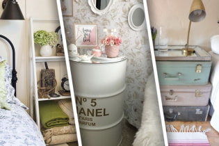 What to put instead of a bedside table?