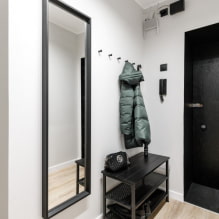 Hallway interior in light colors-3