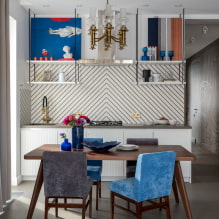 Which apron to choose for a white kitchen? -4