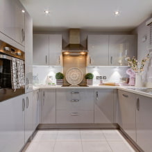 Design features of a glossy kitchen-5