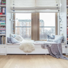 Sofa-window sill in the interior-5