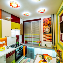 How to equip a kitchen interior 2 by 3 meters? -3