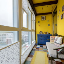 Decoration of a panoramic balcony-0