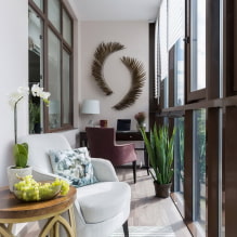 Decoration of a panoramic balcony-3