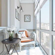 Decoration of a panoramic balcony-4