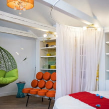 How to choose and use a hanging chair in the interior? -3