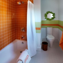 Interior design in terracotta color-3