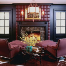 How to use Marsala color in the interior? -1