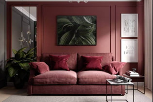 How to use Marsala color in the interior?