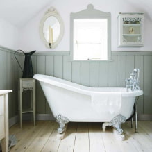 Lining in the interior of the bathroom-0