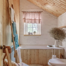 Lining in the interior of the bathroom-3