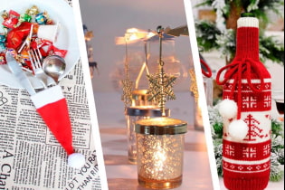 New Years festive table decorations from Aliexpress