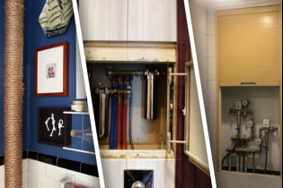 How to hide pipes in the bathroom?