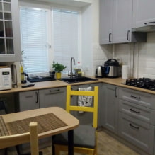 How to equip a kitchen with a sink by the window? -4