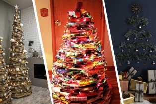 What to put instead of a Christmas tree for the New Year?