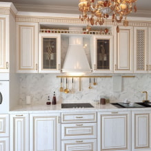 How to decorate a kitchen with patina? -2