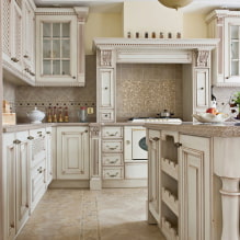 How to decorate a kitchen with patina? -3