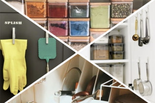 How to clean up your kitchen cupboards?