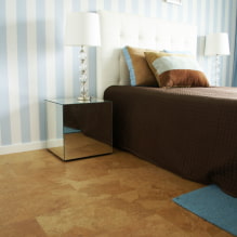 How to use cork flooring in the interior? -5