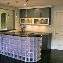 How to use glass blocks in a modern interior? -5