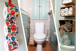 How to organize toilet storage?