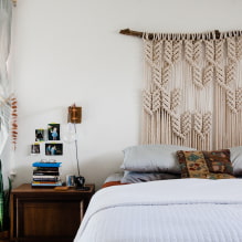 How does macrame look in the interior? -4