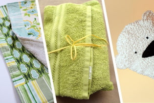 What can be made from an old towel?