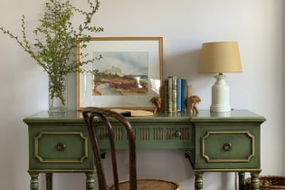 Interior design in vintage style