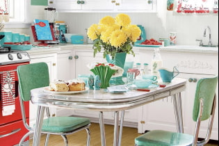 How to decorate a kitchen in retro style?