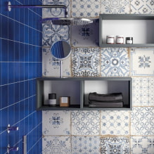 How does glazed tile look in the interior? -3