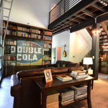 How to decorate a loft-style kitchen-living room? -5