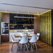 Interior design with glass partitions-5