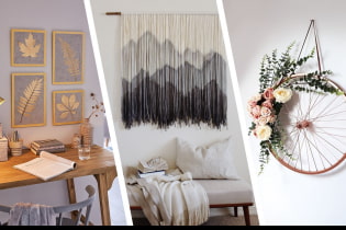 What to hang on the wall instead of a picture?